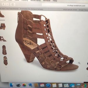 Vince Camuto Wedged Heels - Taupe